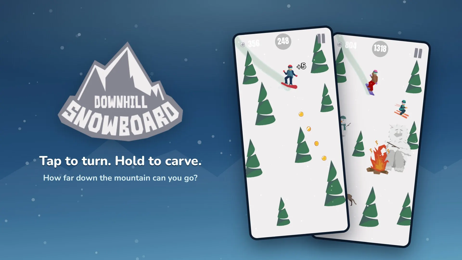 Downhill Snowboard